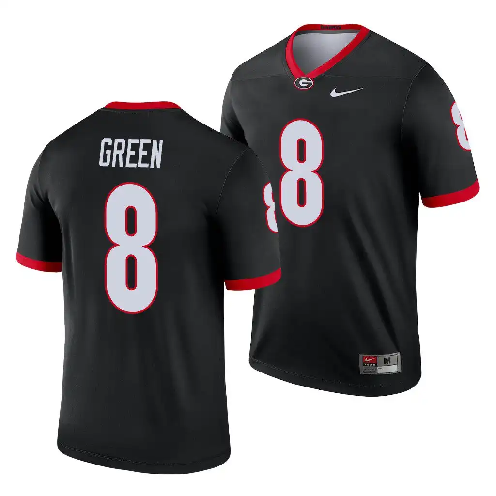 A.J. Green Georgia Bulldogs Men's #8 Black Legend College Alternate Football Jersey 2413NZQH6