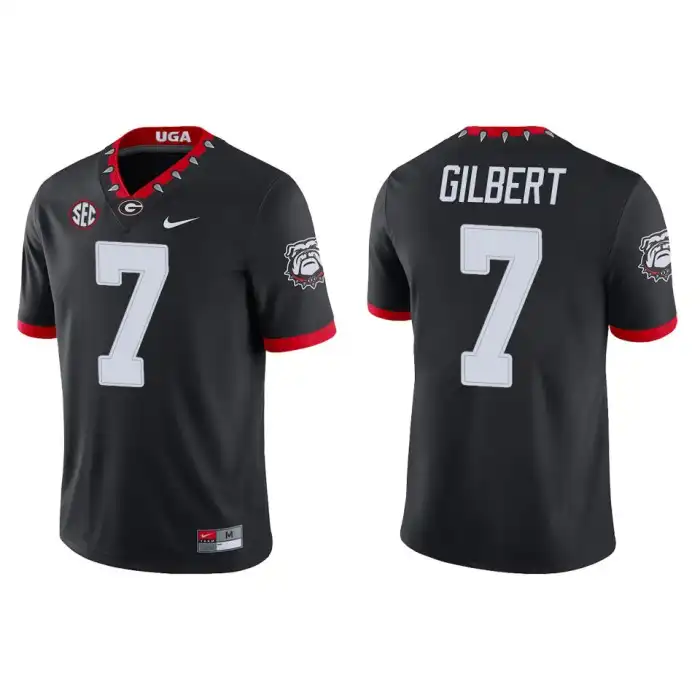 Arik Gilbert Georgia Bulldogs Men's #14 Alternate Black College Game Football Jersey 2413CBYS3