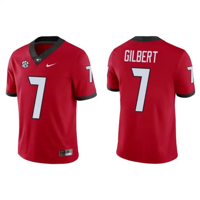 Arik Gilbert Georgia Bulldogs Men's #14 Game College Red Football Jersey 2413CWSL7