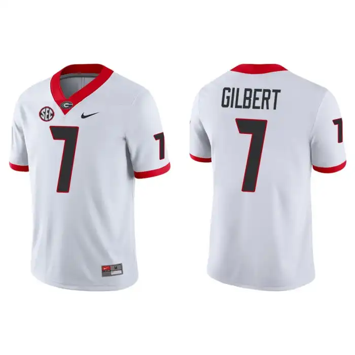 Arik Gilbert Georgia Bulldogs Men's #14 Game College White Football Jersey 2413PXJE0