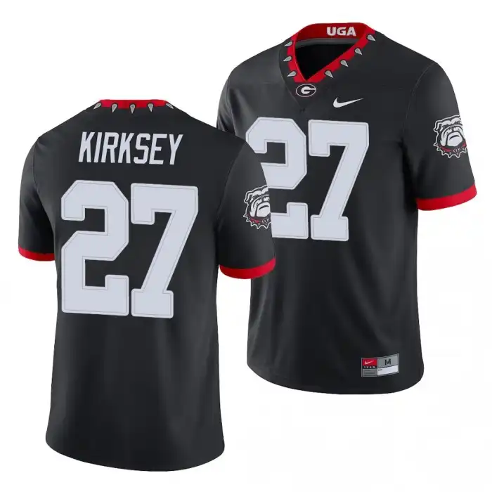 Austin Kirksey Georgia Bulldogs Men's #27 Alternate Black College Game Football Jersey 2413BYEI5