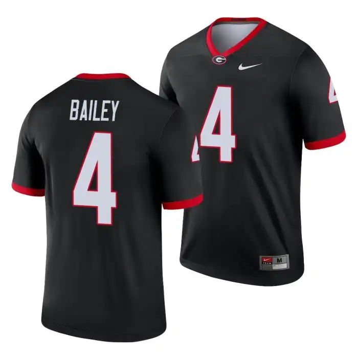 Champ Bailey Georgia Bulldogs Men's #4 Legend College Black Football Jersey 2413MVBO1