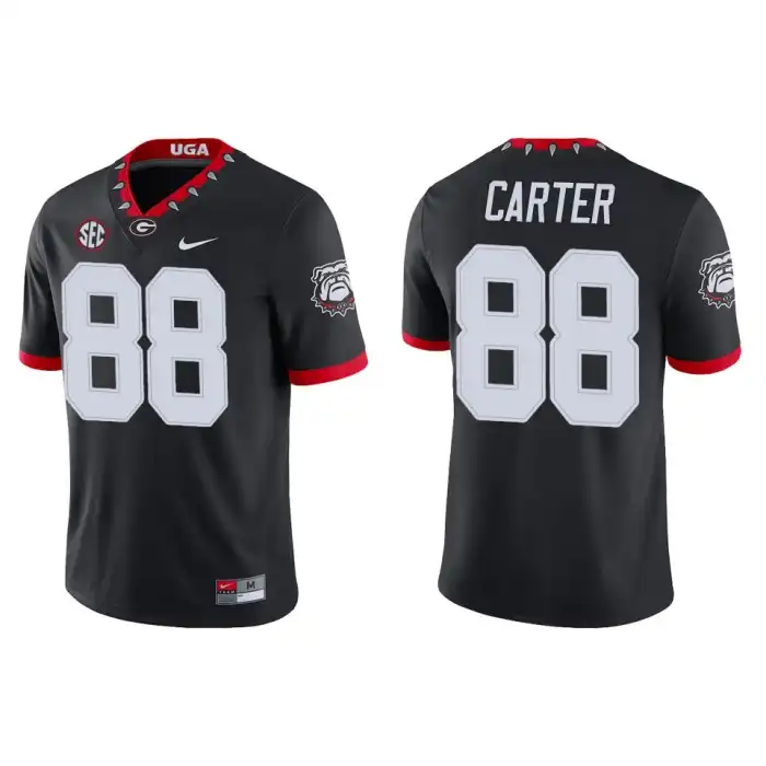 Jalen Carter Georgia Bulldogs Men's #88 Alternate Black College Game Football Jersey 2413NEZW0