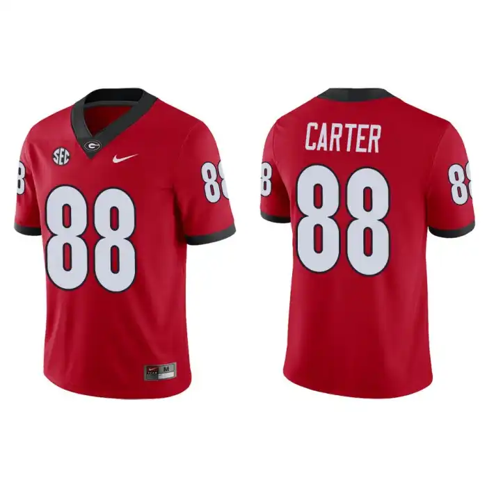 Jalen Carter Georgia Bulldogs Men's #88 Game College Red Football Jersey 2413KAMU7