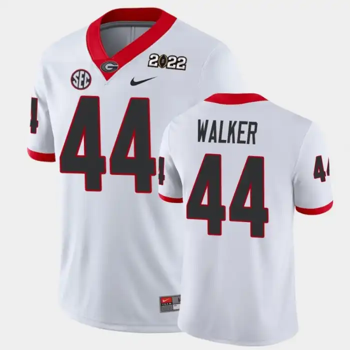 Travon Walker Georgia Bulldogs Men's #44 2021 National Champions White College Game Football Jersey 2413OOGU2