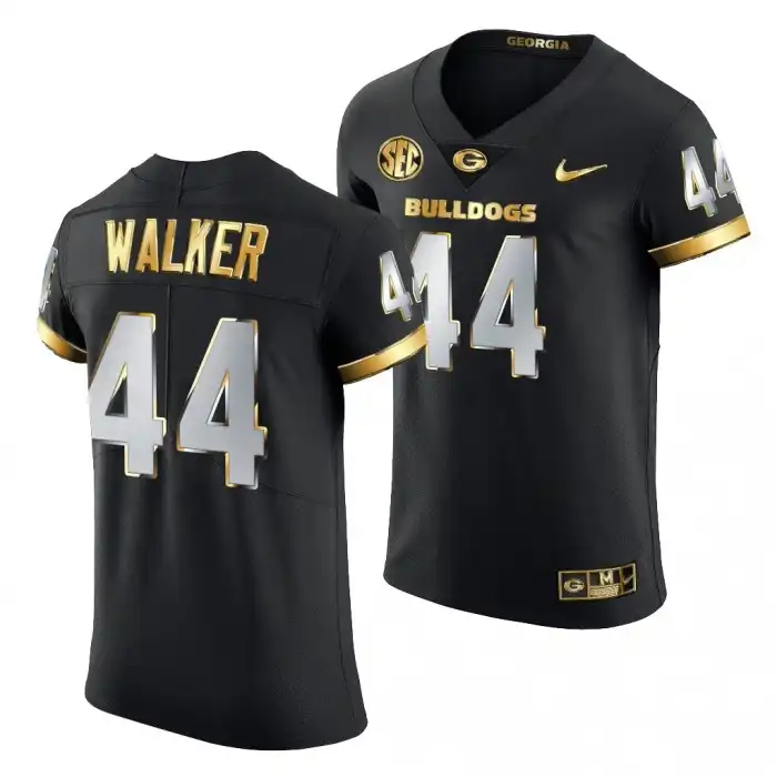 Travon Walker Georgia Bulldogs Men's #44 Golden Edition Black College Football Jersey 2413AWTN4