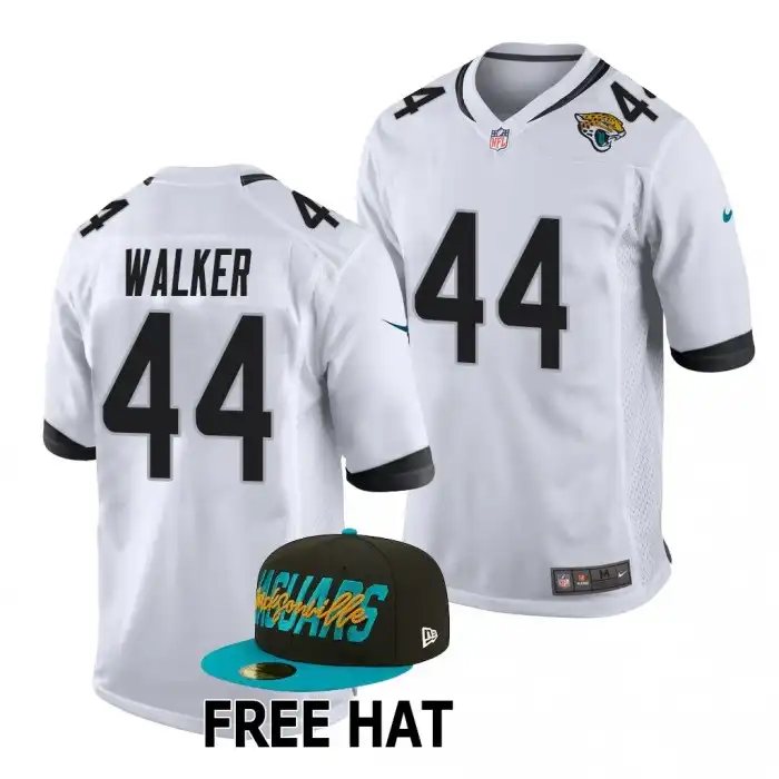 Travon Walker Georgia Bulldogs Men's #44 Jacksonville Jaguars 2022 Draft Game College NFL White Football Jersey 2413GQUV2