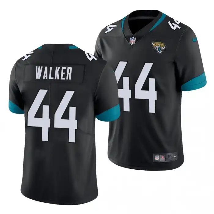 Travon Walker Georgia Bulldogs Men's #44 Jacksonville Jaguars 2022 Draft Vapor College NFL Black Limited Football Jersey 2413YJUQ1