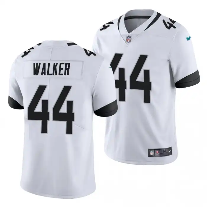 Travon Walker Georgia Bulldogs Men's #44 Jacksonville Jaguars 2022 Draft Vapor College NFL White Limited Football Jersey 2413IBHI7